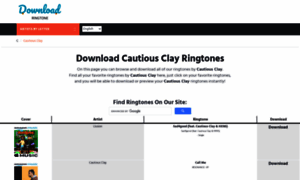 Cautiousclay.download-ringtone.com thumbnail