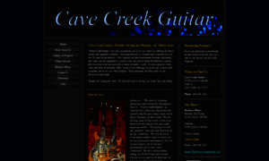 Cavecreekguitar.com thumbnail
