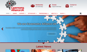 Cavernoma.org.uk thumbnail