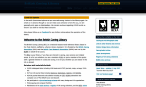 Caving-library.org.uk thumbnail