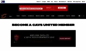 Cavsmemberships.com thumbnail