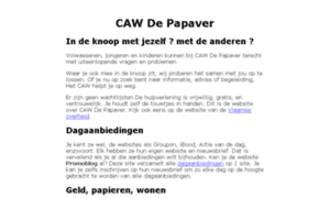 Cawdepapaver.be thumbnail