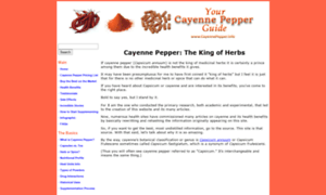 Cayennepepper.info thumbnail