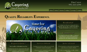 Cayeringlawnservices.com thumbnail