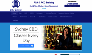 Cbdcollegesydneyrsa.edu.au thumbnail