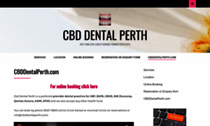 Cbddentalperth.com thumbnail