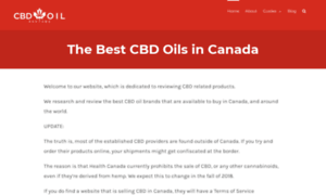 Cbdoilreviews.ca thumbnail