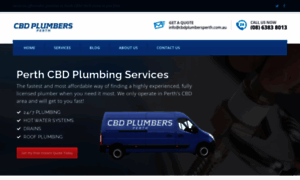 Cbdplumbersperth.com.au thumbnail