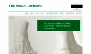 Cbdpodiatrymelbourne.com.au thumbnail