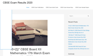 Cbse-examresult.in thumbnail