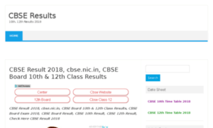 Cbse-resultsnic.co.in thumbnail