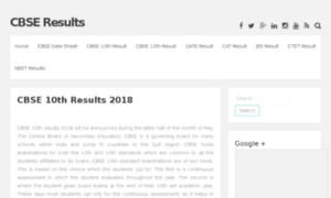 Cbse10thresults.co.in thumbnail