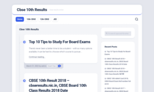 Cbse10thresults.in thumbnail