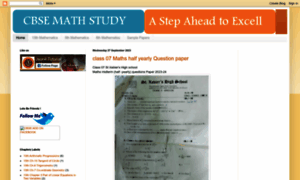 Cbsemathstudy.blogspot.in thumbnail