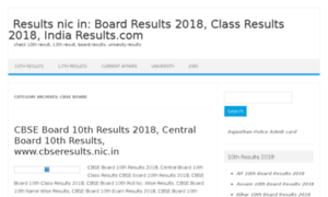 Cbseresults2017nic.co.in thumbnail