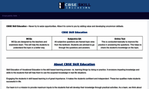 Cbseskilleducation.com thumbnail