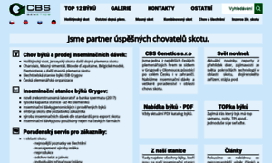 Cbsgenetics.cz thumbnail