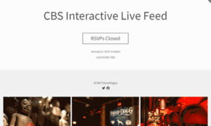 Cbsinteractivelivefeed.splashthat.com thumbnail