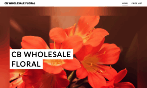 Cbwholesalefloral.com thumbnail