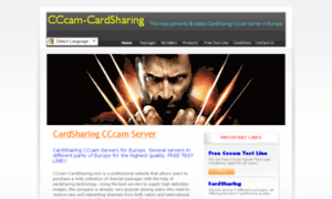 Cccam-cardsharing.com thumbnail