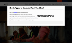 Cccexam.org.in thumbnail