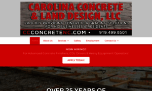 Ccconcretenc.com thumbnail