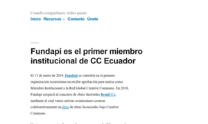 Ccecuador.org thumbnail