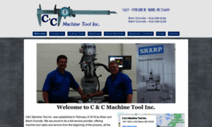 Ccmachinetoolinc.com thumbnail