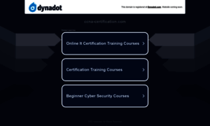 Ccna-certification.com thumbnail