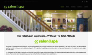 Ccsalonandspa.com thumbnail