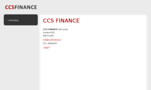 Ccsfinance.cz thumbnail