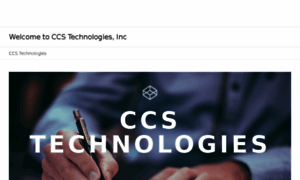 Ccstechnologies.net thumbnail
