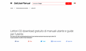 Cd-player.getusermanual.it thumbnail