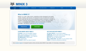 Cd.minix3.org thumbnail