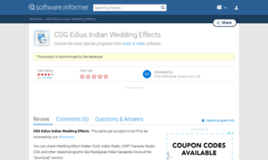 Cdg-edius-indian-wedding-effects.software.informer.com thumbnail