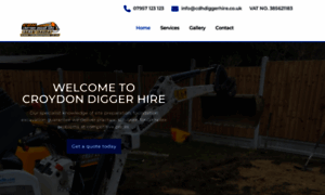 Cdhdiggerhire.co.uk thumbnail