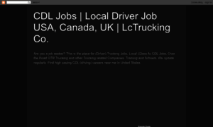 Cdl-jobs-usa.blogspot.com thumbnail