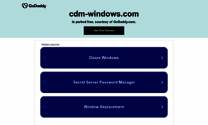 Cdm-windows.com thumbnail