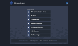 Cdma-evdo.com thumbnail
