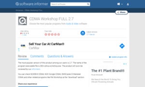 Cdma-workshop-full.software.informer.com thumbnail