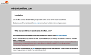 Cdnjs.cloudflare.com thumbnail