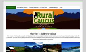 Cdpruralcaucus.org thumbnail