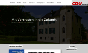 Cdu-nettetal.de thumbnail