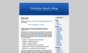 Cdunn.wordpress.com thumbnail