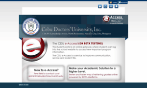 Cduonline.cebudoctorsuniversity.edu thumbnail