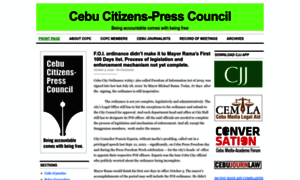Cebucitizenspresscouncil.org thumbnail