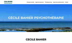 Cecile-bahier-psychotherapie.fr thumbnail