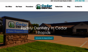 Cedar-dental.com thumbnail