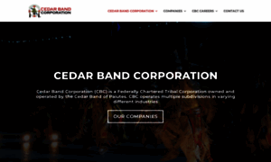 Cedarbandcorp.com thumbnail