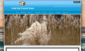 Cedarbayfuneralhome.com thumbnail